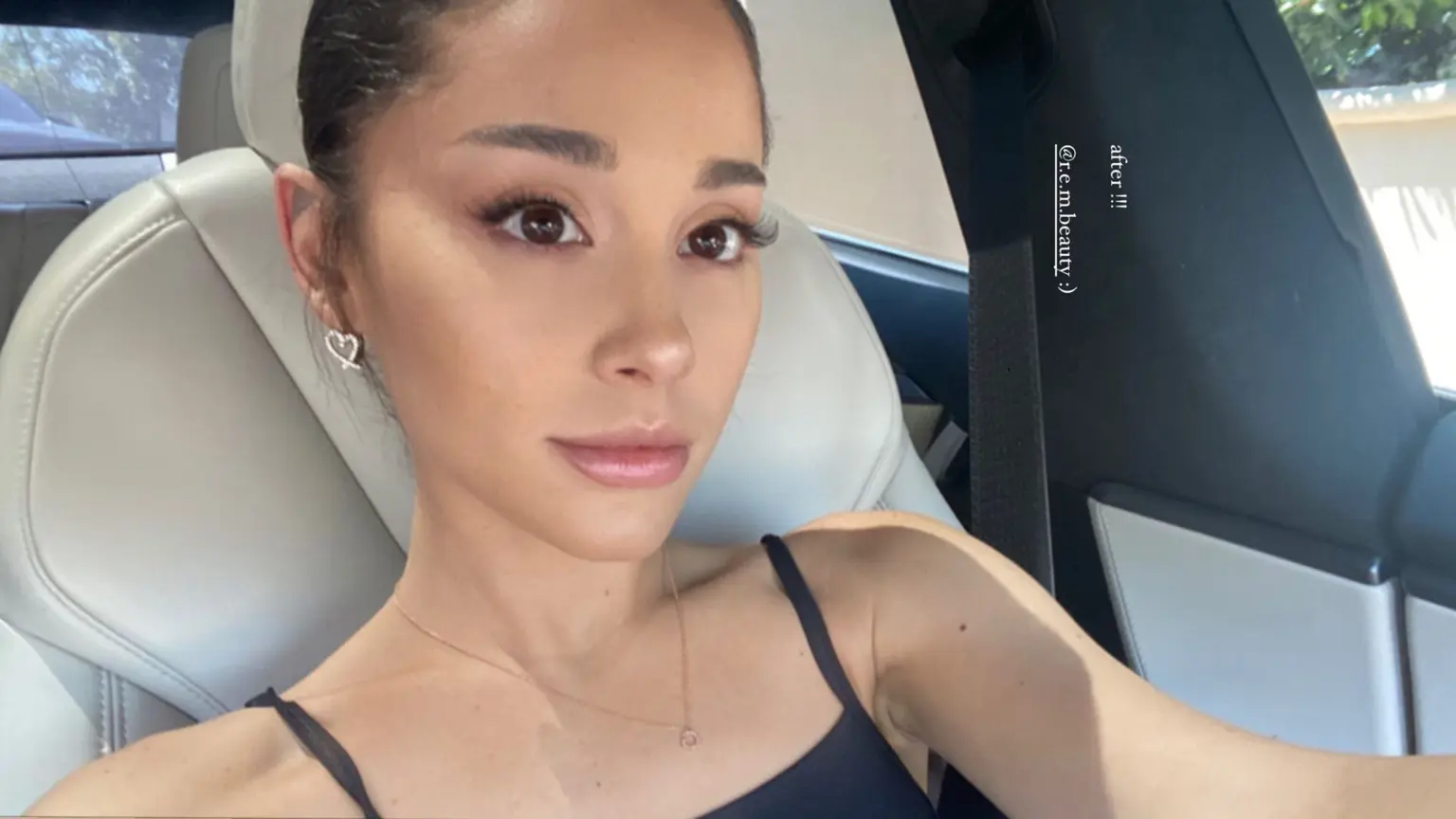 Ariana Grande ungeschminkt